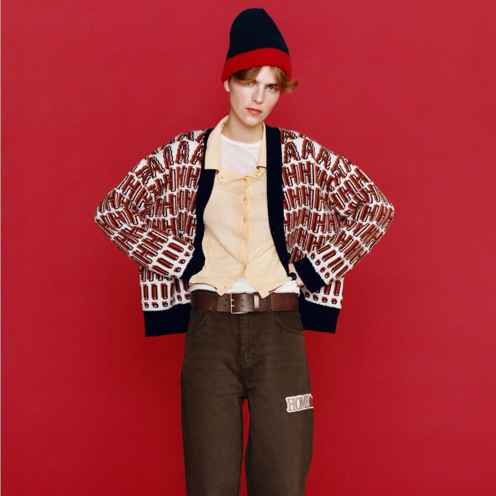 HOME ALONE T™ OVERSIZED KNIT JACKET